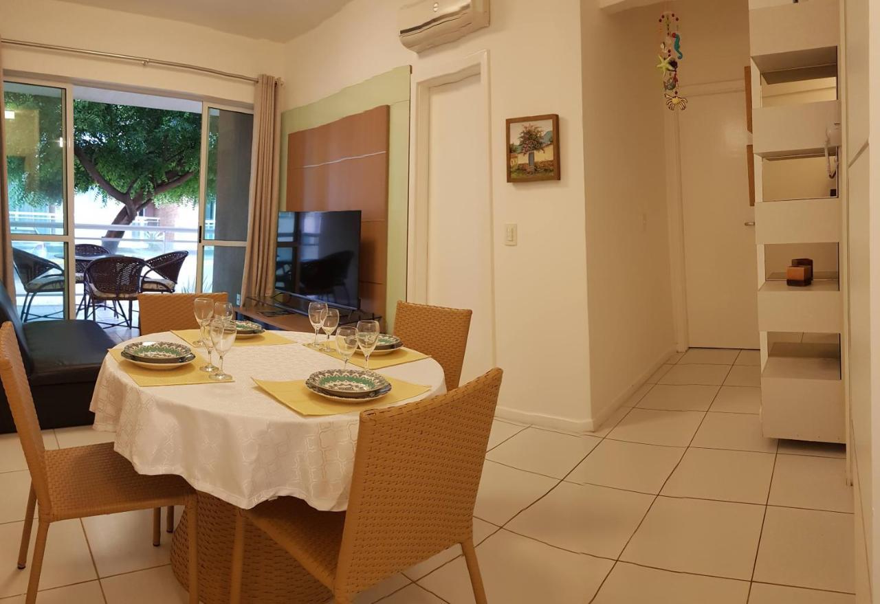 Palm Beach Porto Das Dunas, Apartamento Todo Climatizado Terreo A 350 Metros Beach Park Aquiraz Buitenkant foto