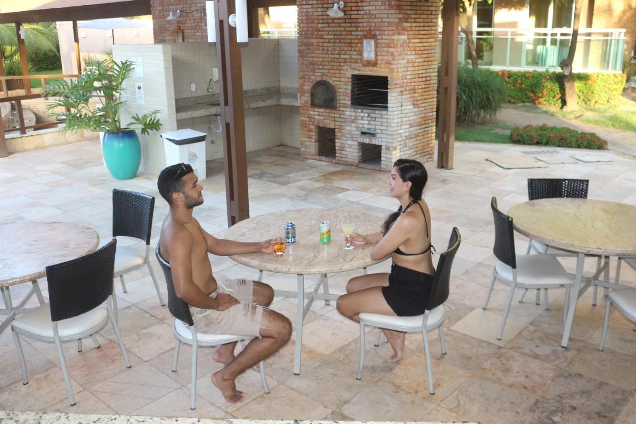 Palm Beach Porto Das Dunas, Apartamento Todo Climatizado Terreo A 350 Metros Beach Park Aquiraz Buitenkant foto