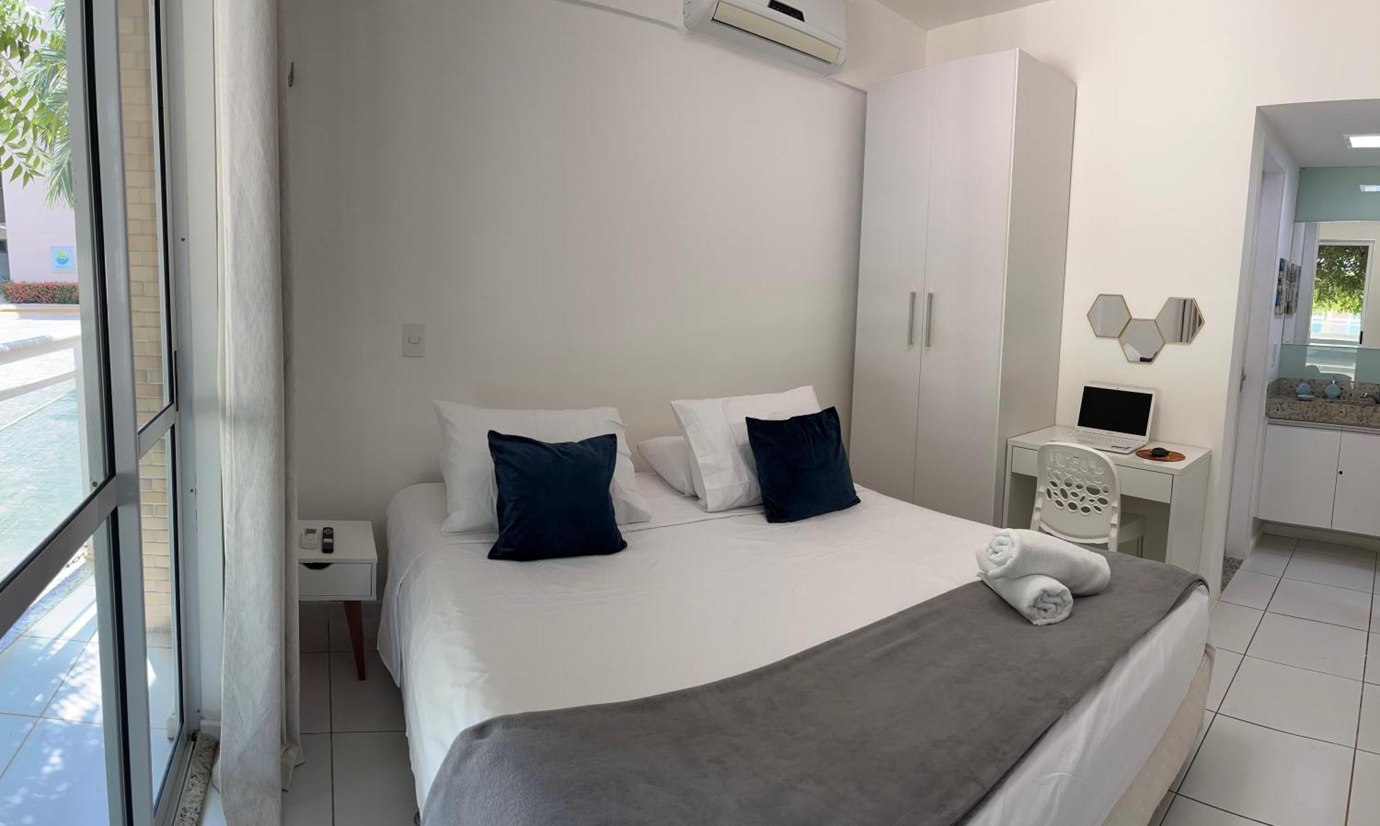 Palm Beach Porto Das Dunas, Apartamento Todo Climatizado Terreo A 350 Metros Beach Park Aquiraz Buitenkant foto